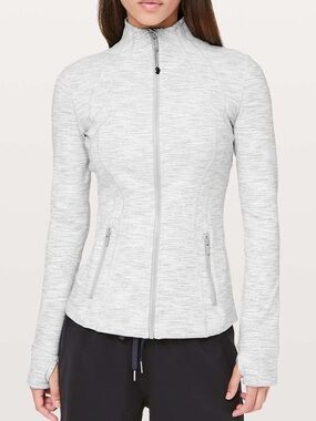 Lululemon Define Jacket Light Grey Size 4